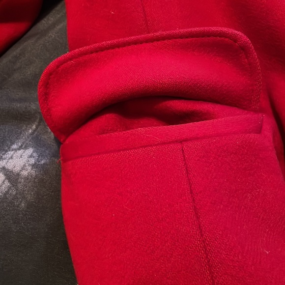 Gently worn for special occasions; Virgin Wool; 45”long;2 outer pockets - Picture 2 of 8